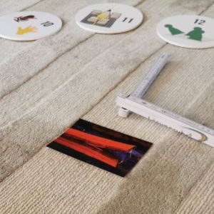 Lösungsuhr in Aktion