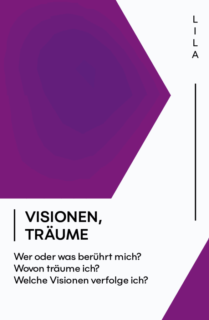 Karte "Lila" aus dem Kartenspiel