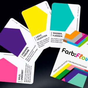FarbFlow Kartenauswahl in der Draufsicht